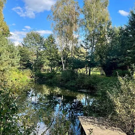 Prázdninový dům Kurort Mirowice-domek W Lesie, Z Balia Z Jacuzzi I Hydromasazem *